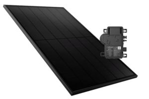 Enphase microinverter and Silhouetter panel
